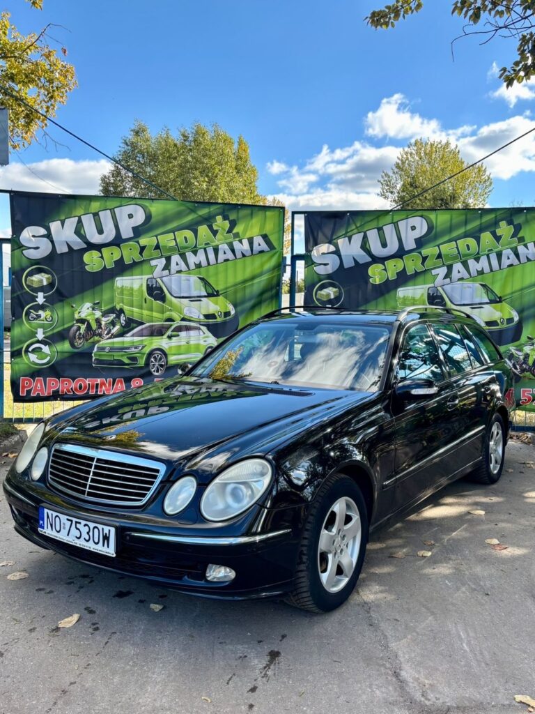 Mercedes-Benz E Klasa W211 2.2 CDI 150 Automat Avangarde 2003 – zdjęcie 1