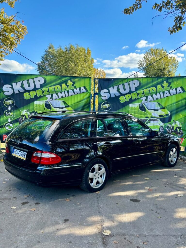 Mercedes-Benz E Klasa W211 2.2 CDI 150 Automat Avangarde 2003 – zdjęcie 4
