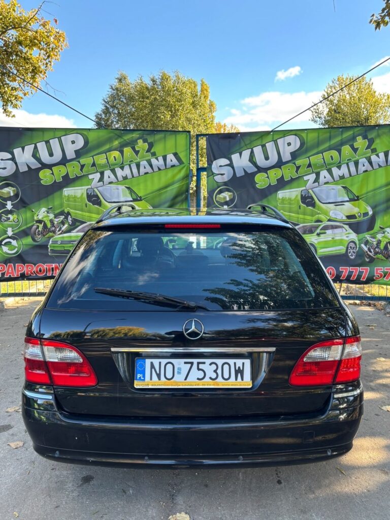 Mercedes-Benz E Klasa W211 2.2 CDI 150 Automat Avangarde 2003 – zdjęcie 5