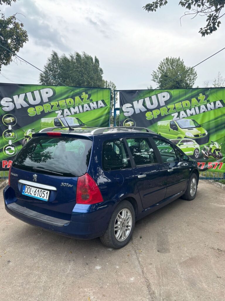 Peugeot 307 SW Panorama klima 2004 – zdjęcie 4